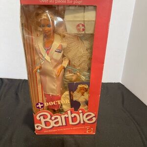 Vintage 1987 Doctor Barbie (Never Been Open)
